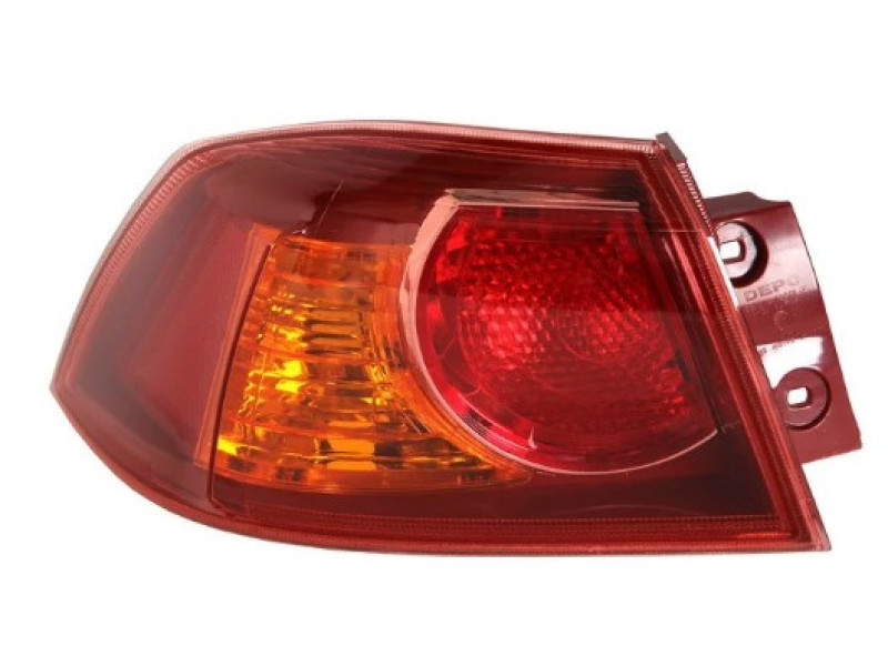 Ліхтар задній Mitsubishi Lancer X ( EVO) (07-15) лівий зовнішній червоний Depo 8330A667