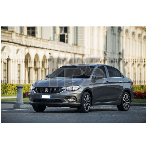 Скло дверне переднє ліве Fiat Tipo 16- седан (Sekurit)