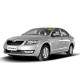 Решітка переднього бампера середня Skoda Octavia A7 13-17 (Tempest) 5E0853677D