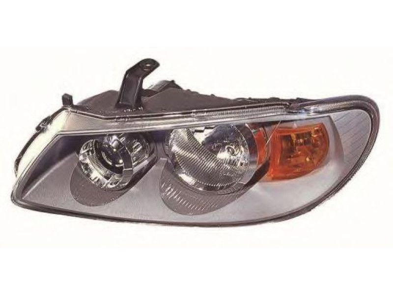 Фара передня ліва Nissan Almera N16 02-06 ел. кор, сіра (Depo) 26060BN701