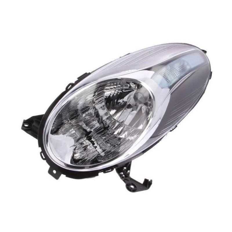 Фара Nissan Micra K12 (07-10) ліва ел.рег., хром рамка Depo 26060BG10B