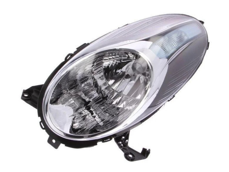 Фара Nissan Micra K12 (07-10) права ел.рег., хром рамка Depo 26010BG10B