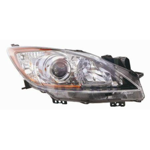 Фара Mazda 3 (BL) 2009-2013 права ел. рег, Depo BBP2-51-0K0G