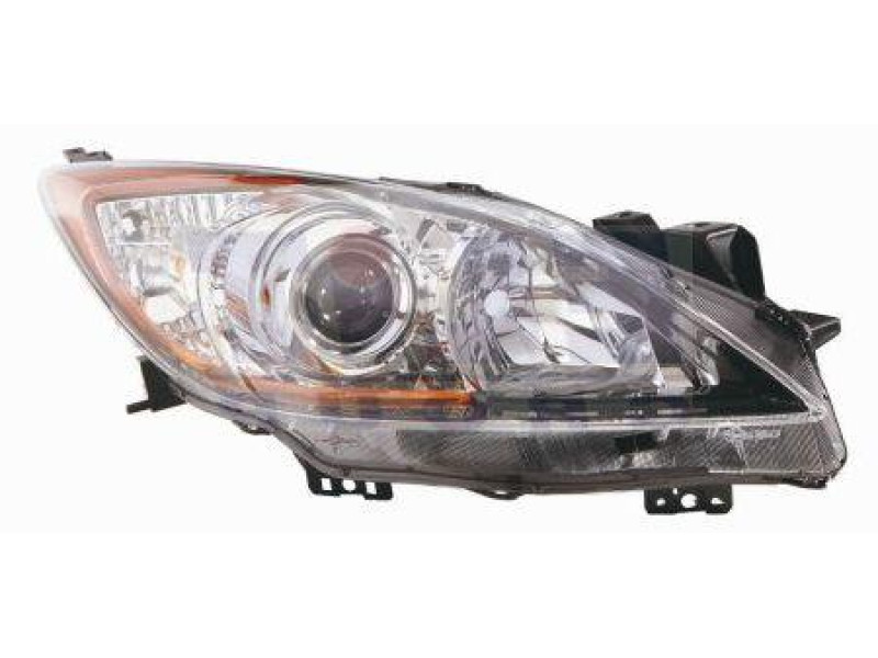 Фара Mazda 3 (BL) 09-13 права ел. рег, Depo BBP2-51-0K0G