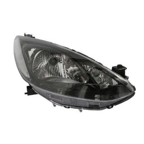 Фара Mazda 2 (DE) 2007-2011 права мех./ел. рег., чорна рамка Depo DF71-51-0KOC