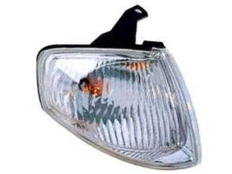 Покажчик повороту Mazda 323 BJ (98-00) правий білий з патроном Depo B25D-51-060B