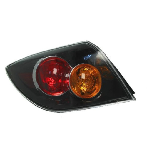 Ліхтар задній лівий Mazda 3 BK 2003-2006 хетчбек зовнішній DEPO чорний 8N8F51160C