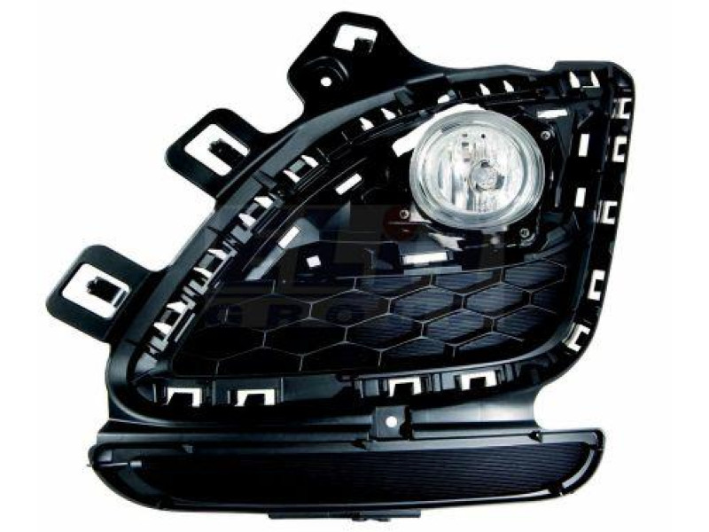 Протитуманна фара Mazda 6 GH (10-13) ліва з рамкою Depo 2GDK5-51-690