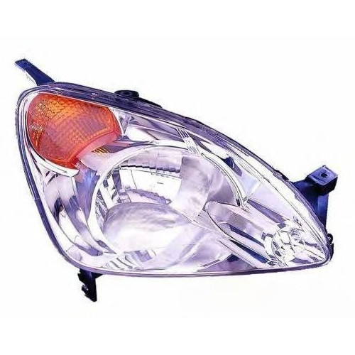 Фара передня Honda CR-V (02-04) права жовтий поворот ел.рег. Depo 33101-S9A-A01