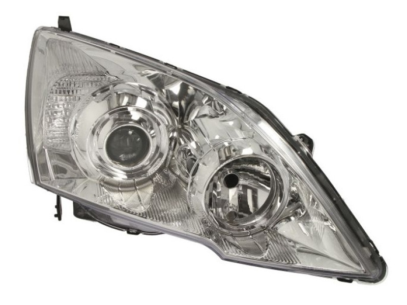 Фара Honda CR-V (06-12) права хром рамка мех./ел.рег. Depo 33101-SWA-G01