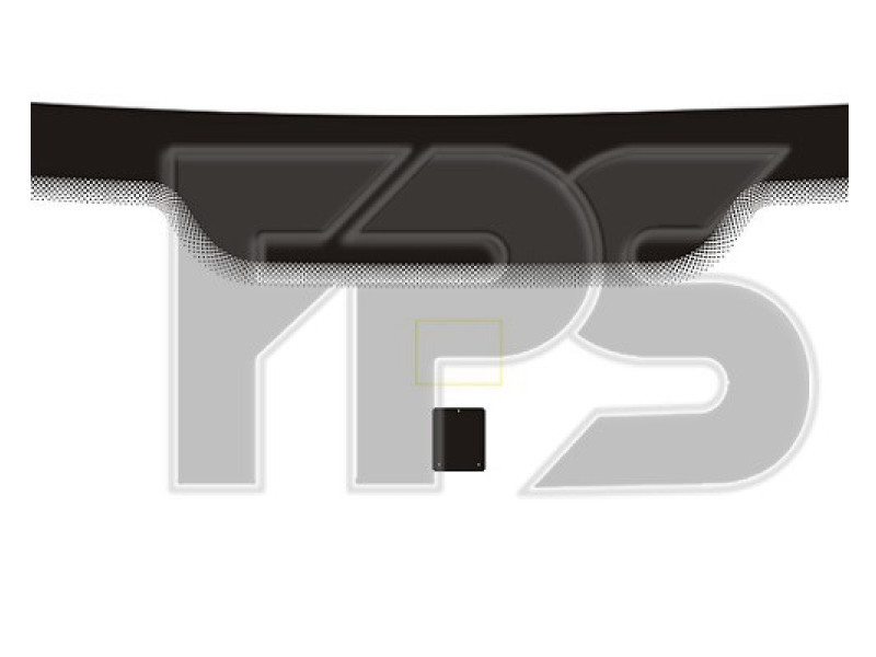 Молдинг лобового скла Fiat Scudo, Peugeot Expert, Citroen Jumpy 96-06 (Icor) П-подібний