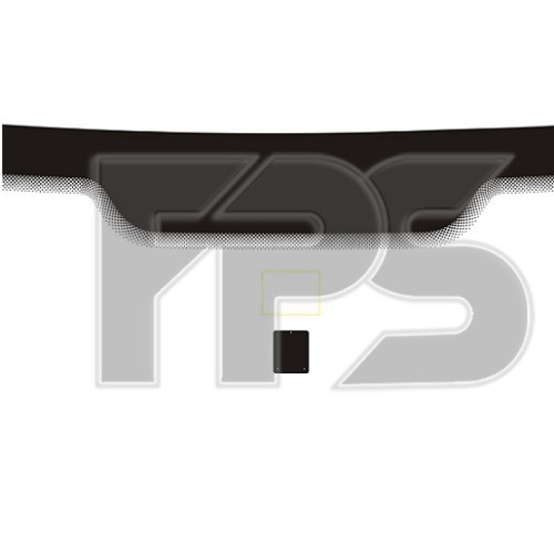 Молдинг лобового скла Fiat Scudo, Peugeot Expert, Citroen Jumpy 96-06 (Icor) П-подібний