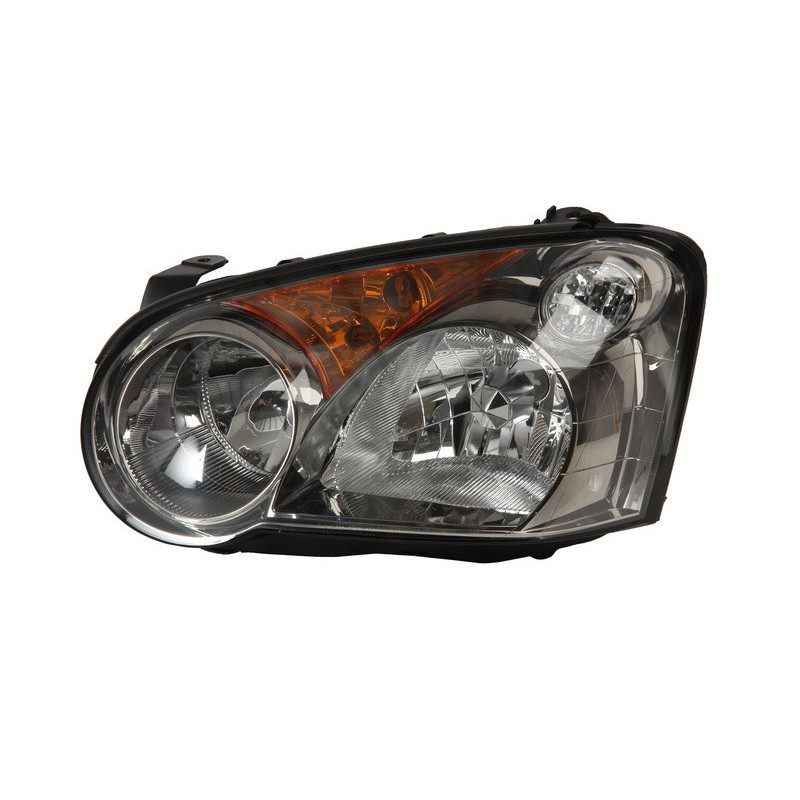 Фара Subaru Impreza (03-05) ліва з указ. поворот., ел.рег. чорна рамка Depo 84001FE392