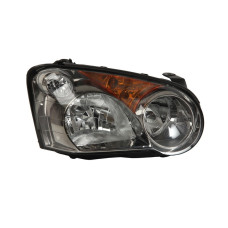 Фара Subaru Impreza (03-05) права з указ. поворот., ел.рег. чорна рамка Depo 84001FE382