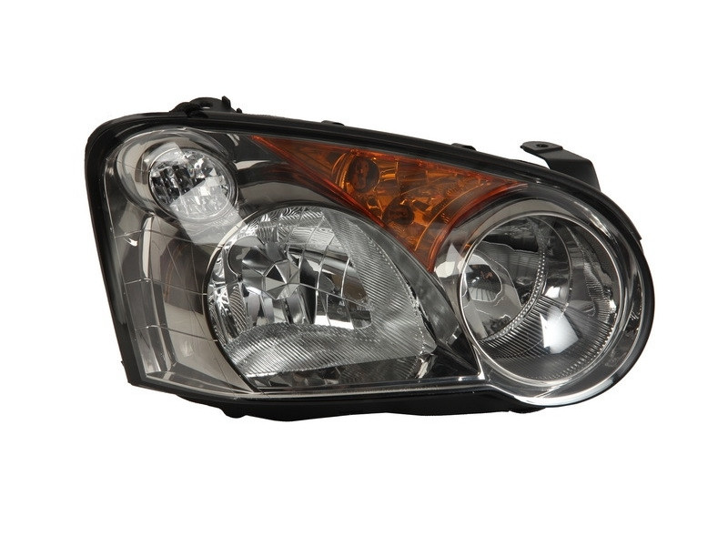 Фара Subaru Impreza (03-05) права з указ. поворот., ел.рег. чорна рамка Depo 84001FE382