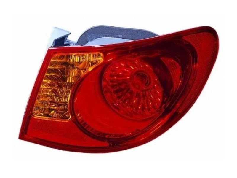 Ліхтар задній Hyundai Elantra HD (06-10) правий зовнішній Depo 92402-2H000