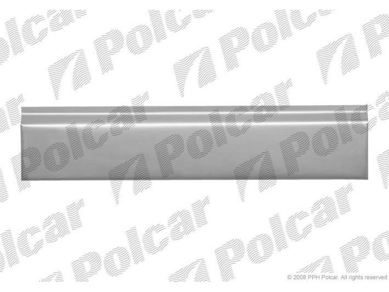 Ремчастина задньої розпашної двері (Л/П, висота 150мм.) Fiat Ducato, Citroen C25/Peugeot J5 81-93 (PL)