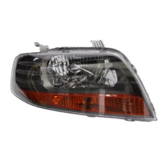Фара Chevrolet Aveo 04-06 права з покажчиком повороту, ел.рег., чорна рамка Depo 96802654