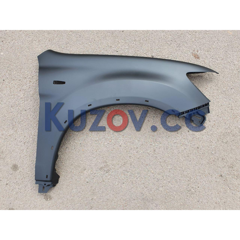 Крило переднє праве Mitsubishi ASX 16-19 (з отв. під рант і повторювач) (FPS) пластик