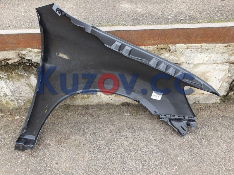 Крило переднє праве Mitsubishi ASX 16-19 (з отв. під рант і повторювач) (FPS) пластик