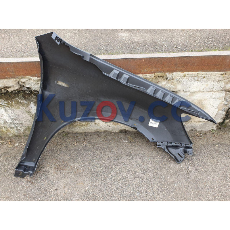 Крило переднє праве Mitsubishi ASX 16-19 (з отв. під рант і повторювач) (FPS) пластик