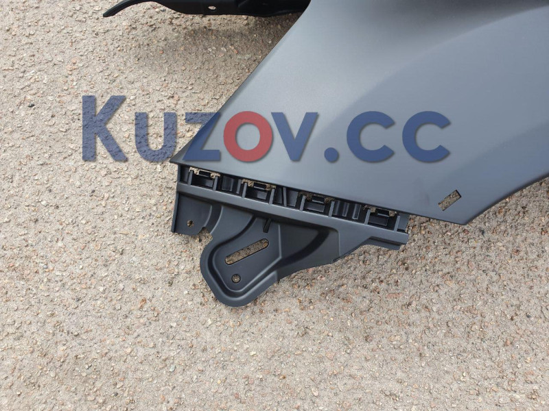 Крило переднє праве Mitsubishi ASX 16-19 (з отв. під рант і повторювач) (FPS) пластик