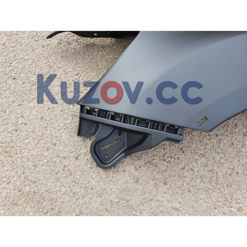 Крило переднє праве Mitsubishi ASX 16-19 (з отв. під рант і повторювач) (FPS) пластик