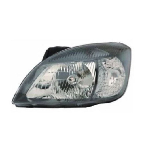 Фара передня ліва Kia Rio (06-10) ел.рег., темна рамка Depo 92101-1G630