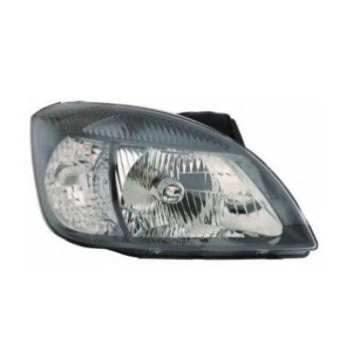 Фара передня права Kia Rio 2006-2010 ел.рег., темна рамка Depo 92102-1G630