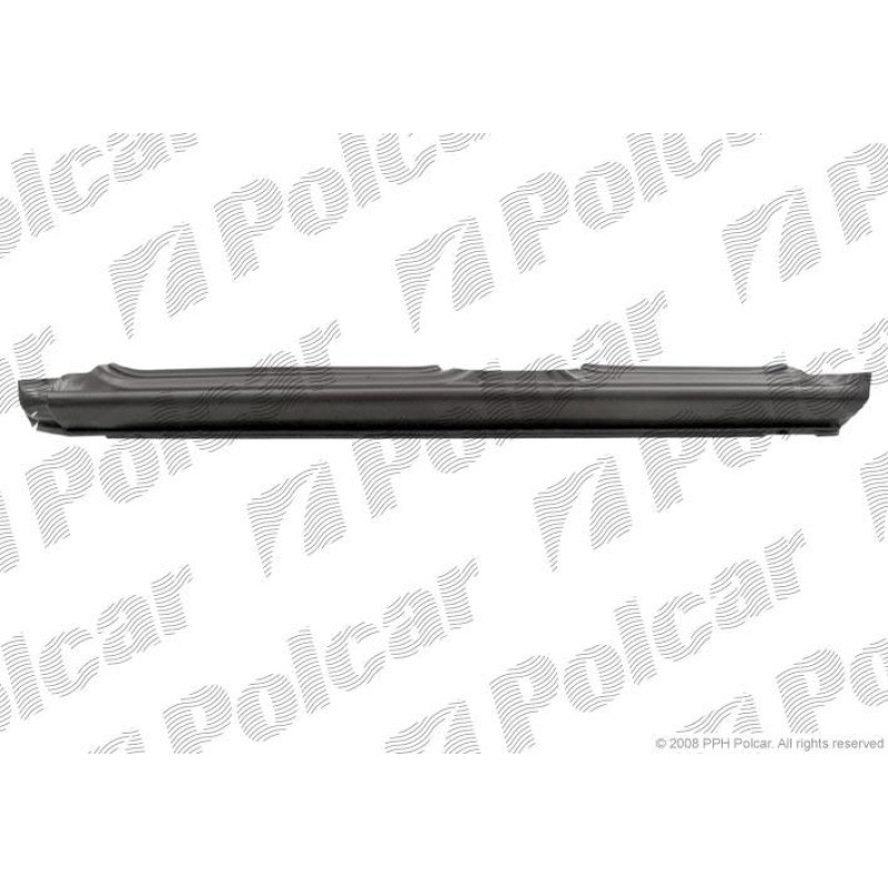 Поріг лівий (4-х дверна модель) Honda CIVIC SDN (EC/ED/EE), 10.87-09.91 (PL)