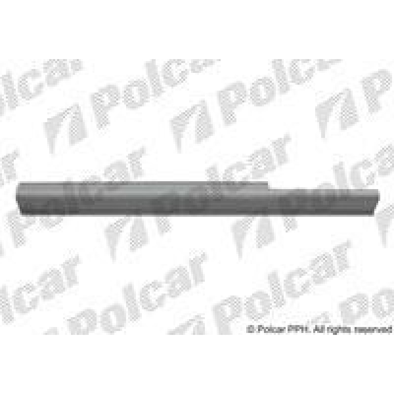 Поріг лівий (довжина 1600 мм.) Honda CIVIC HB (AL/AH/AG), 10.83-10.87 (PL)