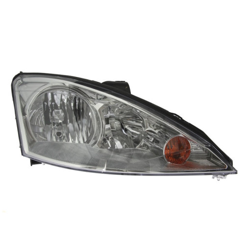 Фара передня Ford Focus 1 2001-2004 права ел.рег. хром рамка DEPO 1EF009057021