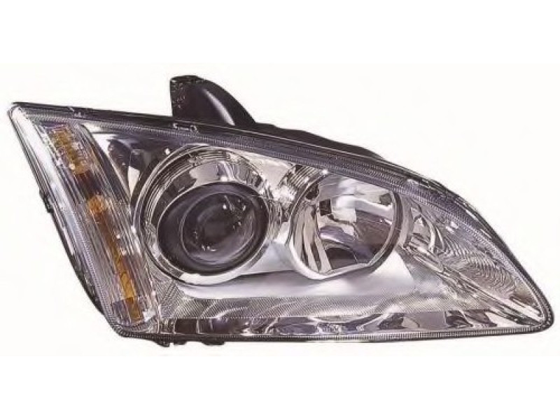 Фара Ford Focus 2 05-08 права ксенон ел.рег. DEPO 4M51-13099-GA