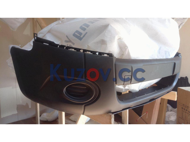 Бампер передній без отворів Citroen Berlingo 2008-2015 Тайвань 7401PT