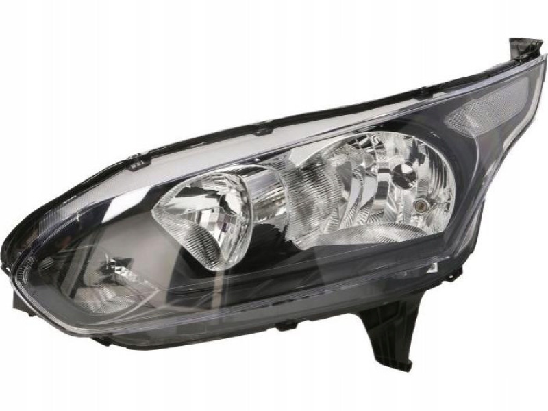 Фара Ford Transit Connect 13 - ліва ел.рег. чорна рамка DEPO 1827692