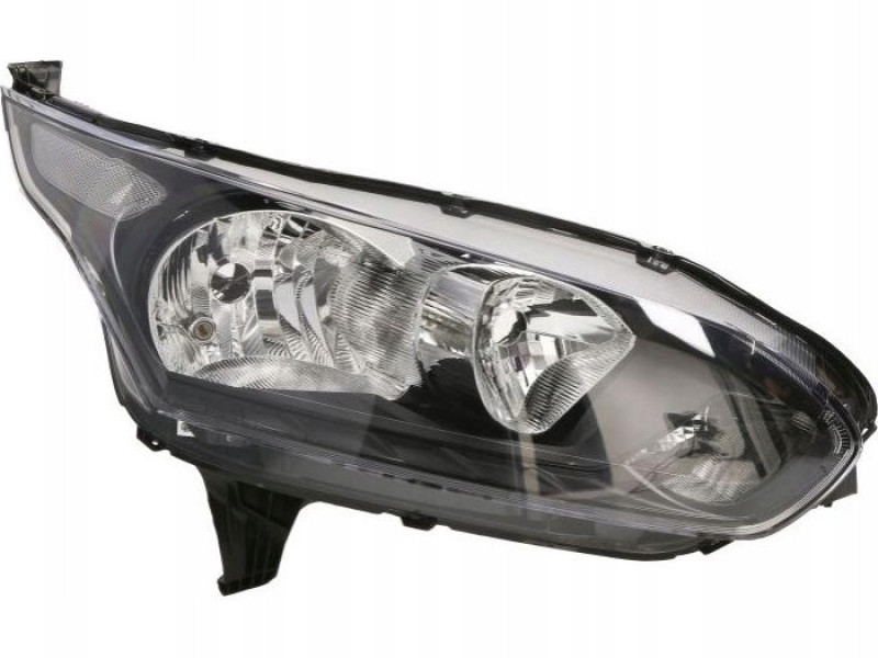Фара Ford Transit Connect 13 - права ел.рег. чорна рамка DEPO 1827688