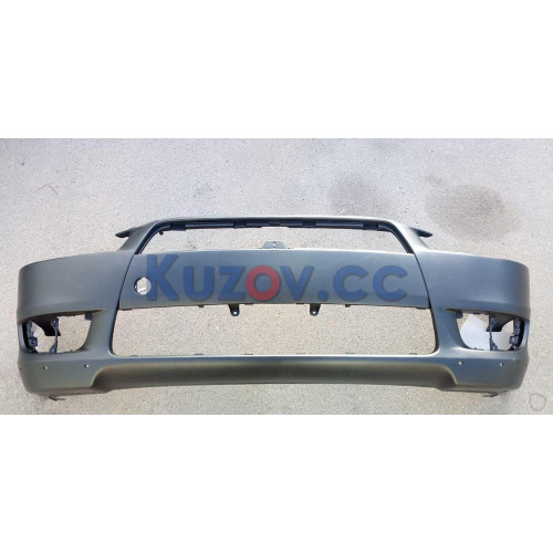 Бампер передній (з отв. під спойлер) Mitsubishi Lancer X 2007-2012 FPS 6400B916WA