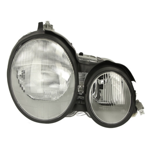 Фара передня Mercedes w210 95-99 права автом.рег. DEPO 2108200461
