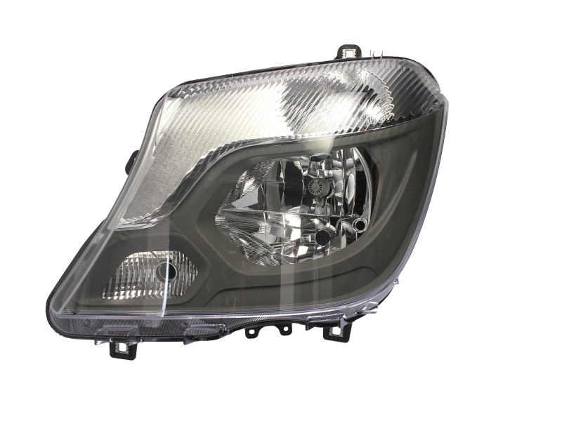 Фара ліва (темний відбивач) Mercedes Sprinter 2013- DEPO 9068202361