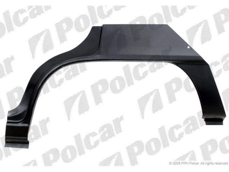 Ремчастина заднього крила права арка (універсал) Opel KADETT E, 09.84-08.91 (PL)
