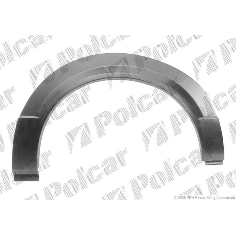 Ремчастина заднього крила ліва арка (3 дв) Opel KADETT D, 08.79-08.84 (PL)