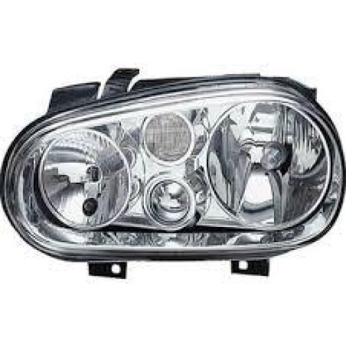 Фара передня VW Golf 4 1997-2003 ліва ел.рег. DEPO 1J1941017F