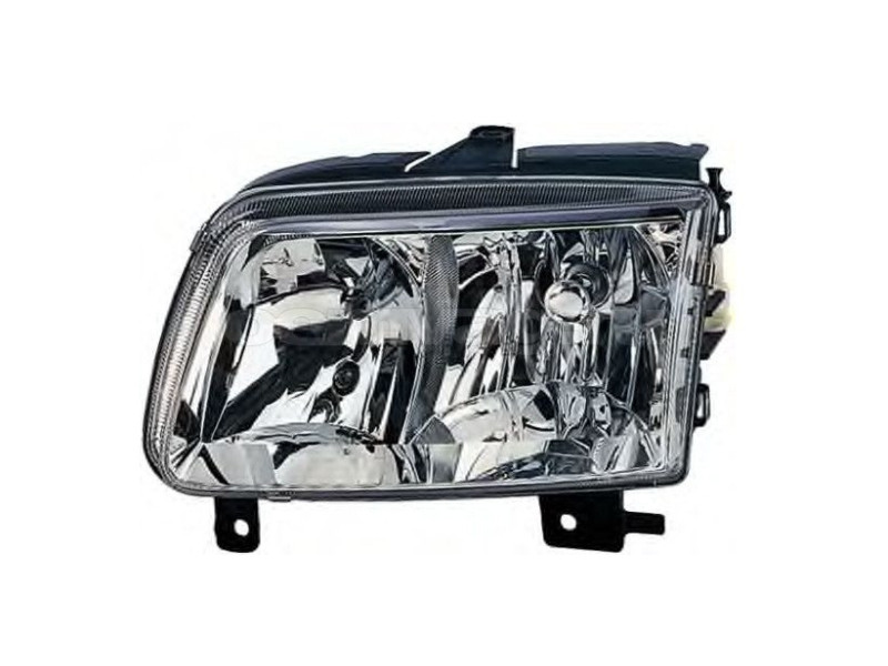Фара VW Polo 99-01 ліва ел.рег. DEPO 6N1941017AA