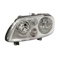 Фара VW Caddy 04-10 ліва ел.рег., хром рамка DEPO 1T0941005F