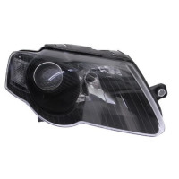 Фара VW Passat B6 05-10 права черн. рамка DEPO 1EL247014-021
