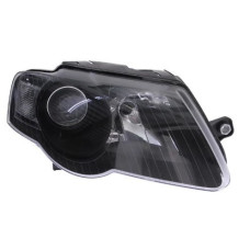 Фара VW Passat B6 05-10 права черн. рамка DEPO 1EL247014-021
