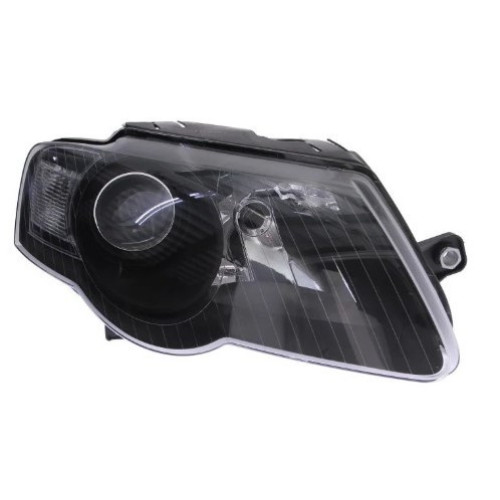 Фара передня VW Passat B6 2005-2010 права черн. рамка DEPO 1EL247014-021