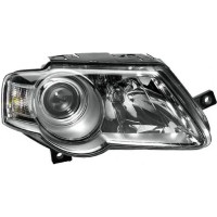 Фара VW Passat B6 05-10 права хром. рамка DEPO 3C0941006AA