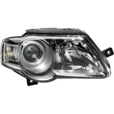 Фара VW Passat B6 05-10 права хром. рамка DEPO 3C0941006AA