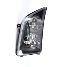 Фара VW Crafter 06-15 ліва чорна рамка DEPO 2E1941015